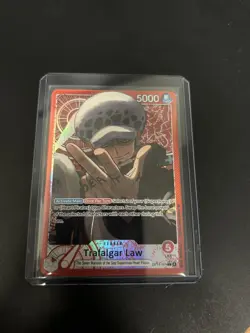 One Piece TCG OP14-001 Trafalgar Law Leader AA Card Game CCG English Free Ship - Image 1
