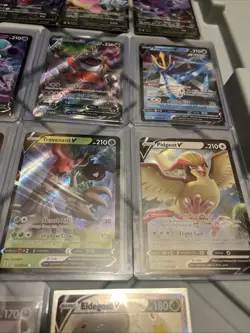 Pokemon TCG Huge Value Lot Of 21 Mixed Cards With A Shiny Set Of V’s - Image 4