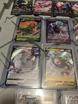 Pokemon TCG Huge Value Lot Of 21 Mixed Cards With A Shiny Set Of V’s - Image 5