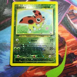 Ledyba - 7/18 - Holo Promo Southern Islands - Pokemon Card - MP - Swirl - Image 2