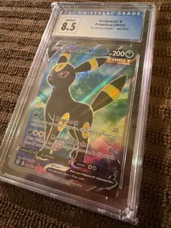 Pokemon Card Umbreon V Full Art 188/203 Evolving Skies Holo Ultra Rare - Image 2