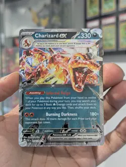 Pokemon Card 2024 CHARIZARD Ultra Rare Holo 054/091 Paldean Fates NM - Image 1