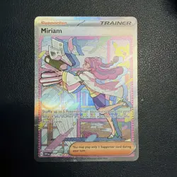 Miriam 251/198 SIR Scarlet & Violet Base Set Pokemon Card DMG - Image 1