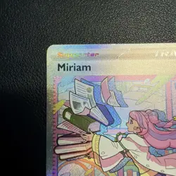 Miriam 251/198 SIR Scarlet & Violet Base Set Pokemon Card DMG - Image 2