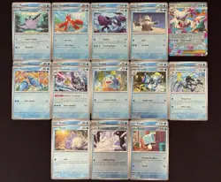 Pokemon Mega Evolution Complete Base Master Set | 254 NM Cards | C/UC/R/RH/EX - Image 3