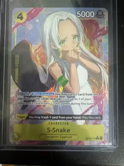 One Piece Op13-114 (alt Art) English S-Snake Tcg Card - Image 1