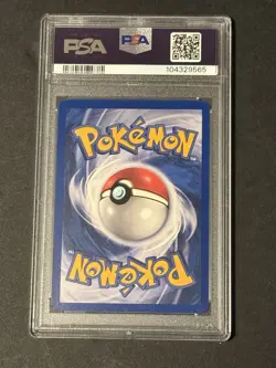 2000 Pokemon Team Rocket First Edition Dark Gyarados Holo #8/82 PSA 9 SWIRL!! - Image 3