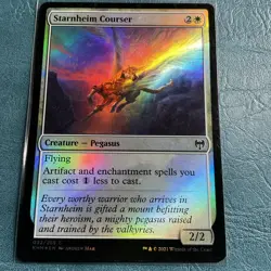 Starnheim Courser Kaldheim Foil 032 Common MP MTG - Image 1