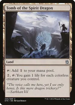 MTG Tomb of the Spirit Dragon ** Khans of Tarkir ** English - Image 1