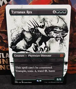 magic the gathering - Tyrranax Rex - Creature - Phyrexian Dinosaur - Mythic - Image 1