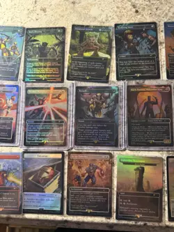 MTG Secret Lair Marvel Iron Man Cap Wolverine Black Panther LOT 2025 ALL FOIL - Image 3