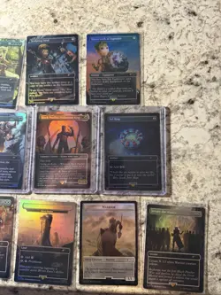 MTG Secret Lair Marvel Iron Man Cap Wolverine Black Panther LOT 2025 ALL FOIL - Image 4