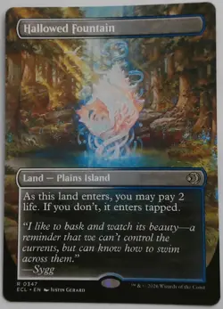 Hallowed Fountain (Borderless) Lorwyn Eclipsed Regular - Image 1