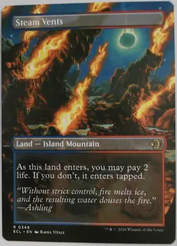 Steam Vents (Borderless) Lorwyn Eclipsed Regular - Image 2