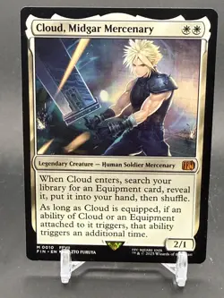 MTF FFV11 Cloud, Midgar Mercenary M0010 NONFOIL MYTHICAL - Image 1