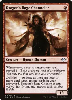 Magic the Gathering (mtg): MH2: Dragons Rage Channeler - Image 1