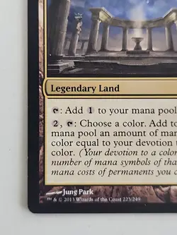 MTG Nykthos, Shrine to Nyx, Theros (THS) Lp 223/249 English Regular - Image 3