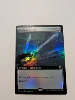 MTG Blade of Selves *EXTENDED ART FOIL* Commander Legends Baldur's Gate 596 NM - Image 3