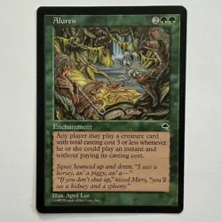 Aluren - Tempest - MTG - LP - Reserved List - See Photos (Copy 3) - Image 1