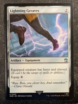 Lightning Greaves - UB: Doctor Who (MTG) - Image 1