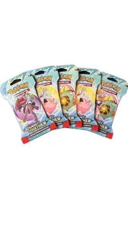 Pokemon - Journey Together Sleeved Booster Pack Lot ( 5 ) - Image 1