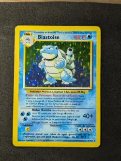 Pokemon TCG Spanish Blastoise Base Set 2/102 - Image 1