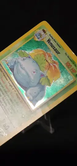 Pokemon Venusaur Base Set 15/102 Holo 1999-2000 Wizards MP - Image 3