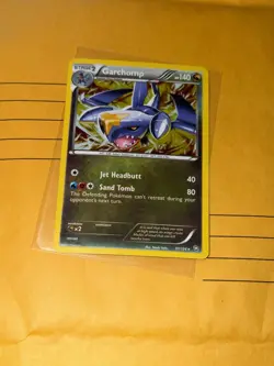 Pokemon Garchomp Cracked Ice Holo 91/124 DRX Dragons Exalted LP/NM - Image 1