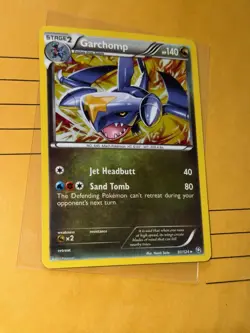 Pokemon Garchomp Cracked Ice Holo 91/124 DRX Dragons Exalted LP/NM - Image 5