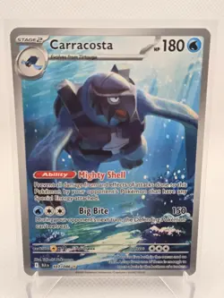 Carracosta 107/086 Illustration Rare | Pokemon Black Bolt | English | NM/Mint - Image 1