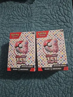 Lot of *Two* Pokemon 151 Booster Bundles New Factory Sealed - Image 1