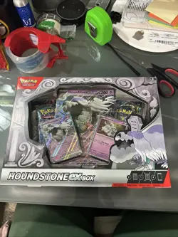 POKEMON TCG HOUNDSTONE EX BOX BRAND NEW FACTORY SEALED - Image 1