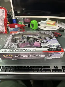 POKEMON TCG HOUNDSTONE EX BOX BRAND NEW FACTORY SEALED - Image 2