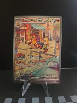 Pokemon Skeledirge ex 258/193 SV02: Paldea Evolved SIR Near Mint - Image 1