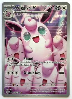 Wigglytuff 105/094 - Pokemon TCG - Phantasmal Flames Illustration Rare Holo - Image 1