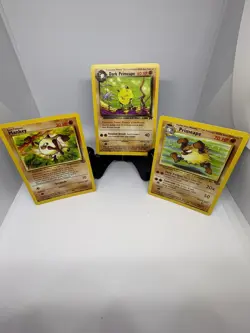 Pokemon TCG Dark Primeape #43/82 Team Rocket Primape 43/64 and Mankey Jungle Set - Image 1