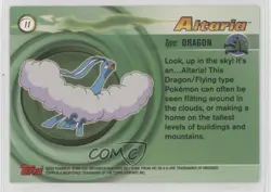 Altaria Topps Pokemon Advanced #11 2003 - Image 2