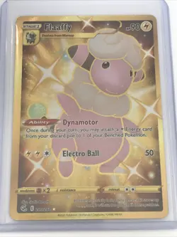 2021 Pokemon Fusion Strike - FLAAFFY - Gold Secret Rare 280/264 - MINT - Image 1