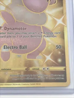 2021 Pokemon Fusion Strike - FLAAFFY - Gold Secret Rare 280/264 - MINT - Image 5