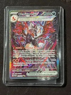 Charizard ex 234/091 Special Illustration Rare Pokemon 2024 Paldean Fates NM - Image 1