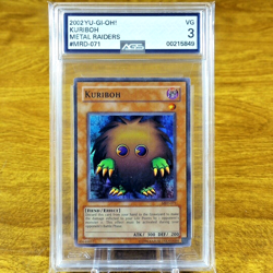 Yu-Gi-Oh! Metal Raiders Kuriboh MRD-071 AGS VG 3 Super Rare 2002 - Image 1