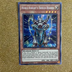 Noble Knight's Shield-Bearer - Yugioh Brothers of Legend Secret Rare BROL-EN017 - Image 1