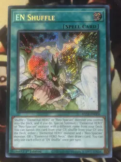 Yugioh: EN Shuffle - BLCR-EN008 - Secret Rare - 1st Edition NM - Image 1