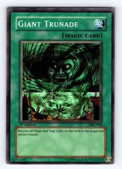Yugioh Giant Trunade MRL-048 1st Super Rare - NM 💎 - Image 1