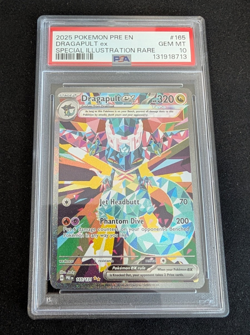 Dragapult ex - Pokemon TCG - Prismatic Evolutions PRE EN - SIR #165 - PSA 10! - Image 1