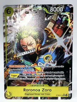One Piece CCG Roronoa Zoro ST29-014 (SR) Alt Art Starter Deck (EGGHEAD) - Image 2