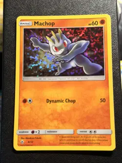Machop 6/12 McDonald's Pokemon TCG Promo 2018 Holo LP - Image 1