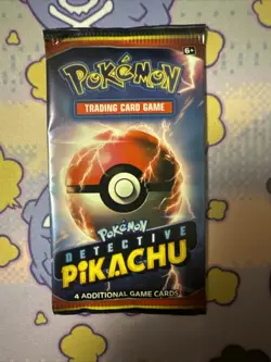 POKEMON TCG DETECTIVE PIKACHU SEALED BOOSTER PACK BRAND NEW - Image 1