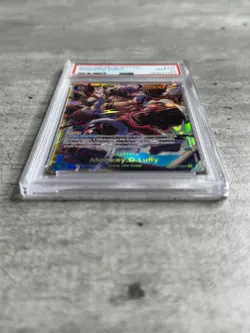 One Piece TCG Monkey D Luffy SEC PSA 10 Gem, Fist of Divine Speed OP11-118, 2025 - Image 3