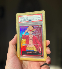 2022 ONE PIECE ST01-001 MONKEY D. LUFFY SUPER PRE RELEASE PSA 10 GEM MINT - Image 3